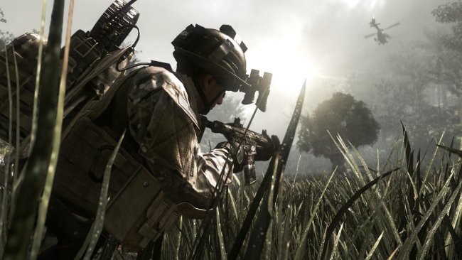 R�ststyrning med Kinect i Call of Duty: Ghosts
