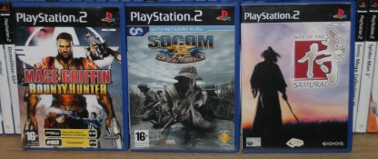 Mer PS2-spel till samlingen: 3 för 49 kr