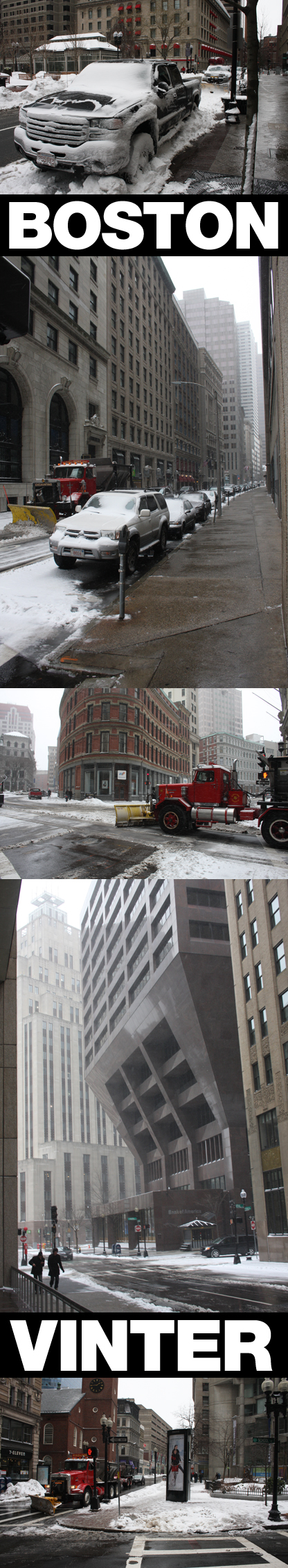 Snöstorm i Boston