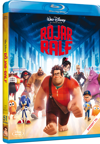 Röjar-Ralf, på Blu-ray