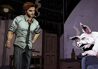 The Wolf Among Us. Fredag.