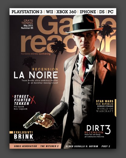 Mitt LA Noire Gamereactor omslag