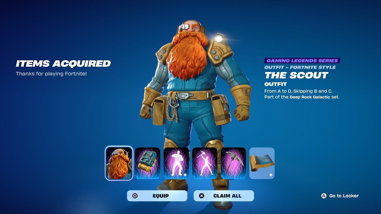 Deep Rock Galactic Samarbete Har Chocksl Ppts Till Fortnite 4650133b 