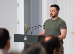 Zelensky s&auml;ger att Ukraina har "obestridligt" bevis p&aring; ryskt underr&auml;ttelsest&ouml;d till Iran