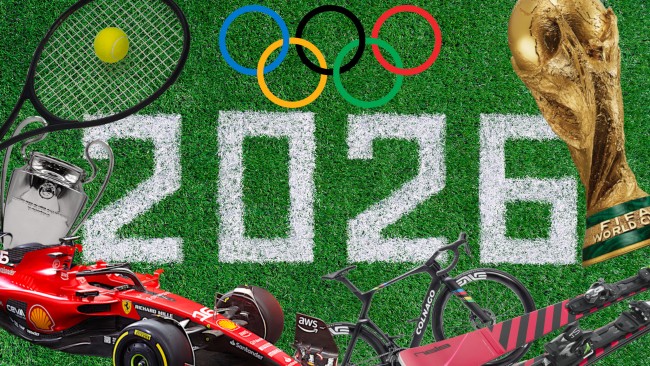Sportkalender 2026: årets viktigaste sportevenemang inom fotboll, tennis, F1, cykling...
