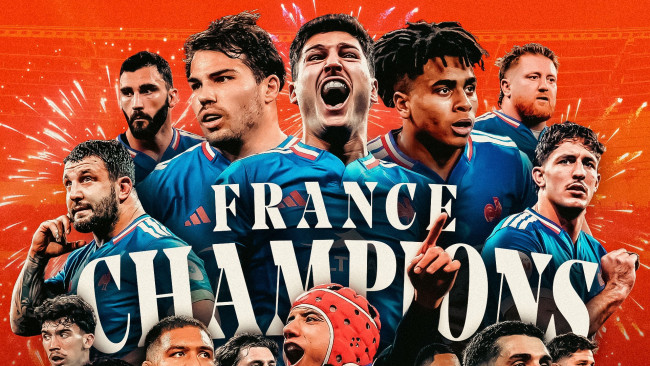 Frankrike kröntes vid Six Nations i sista sekunden, hjärtesorg för Irland