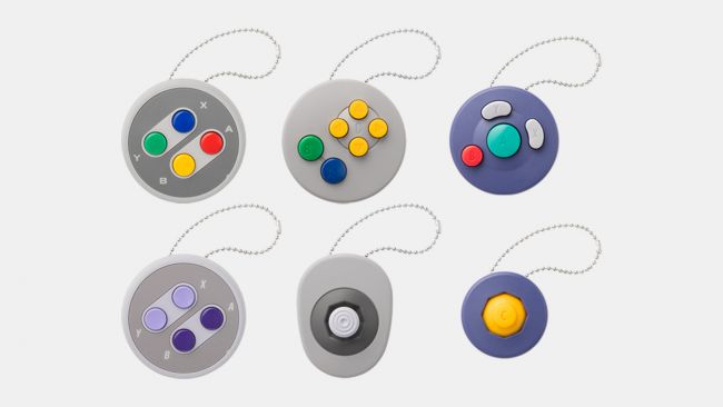 Nya Nintendo gacha-maskiner säljer nyckelringar för handkontrolldelar som fungerar som riktiga ersättningsdelar