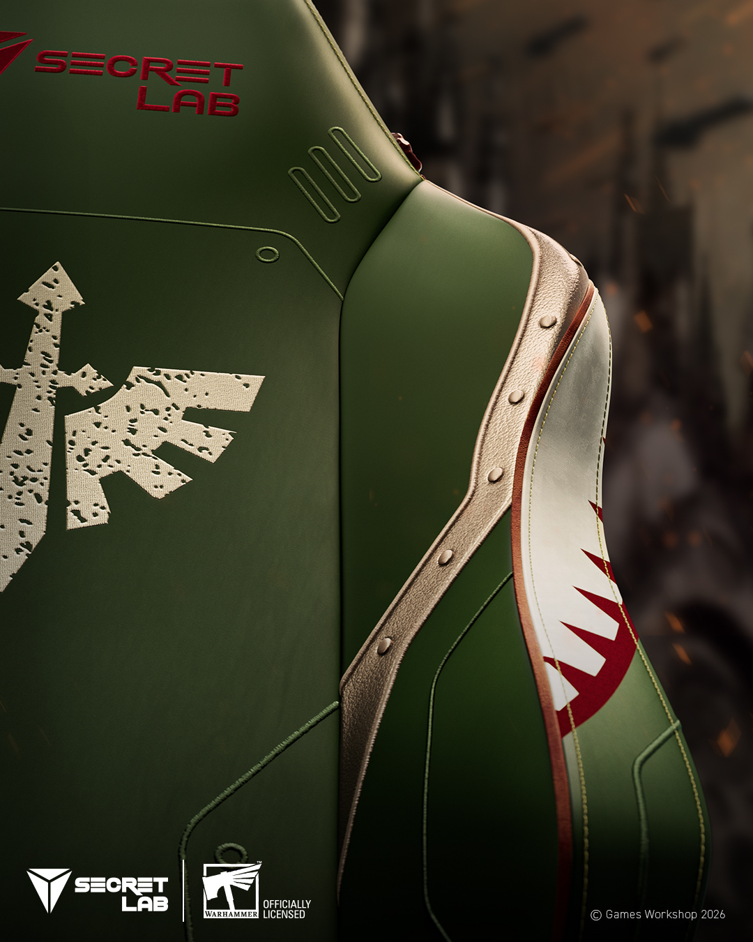 Secretlab presenterar nya Warhammer 40,000-stolar