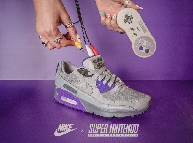 SNES-sneakers? Designern slår ihop Nike Air Max-skor med en SNES för en konstig men fungerande konsolenhet