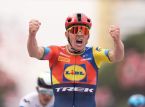 Giro d'Italia: Den danske cyklisten Mads Pedersen vinner första etappen i Albanien