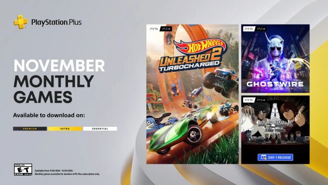 Hot Wheels Unleashed 2 och Ghostwire: Tokyo släpps till Playstation Plus