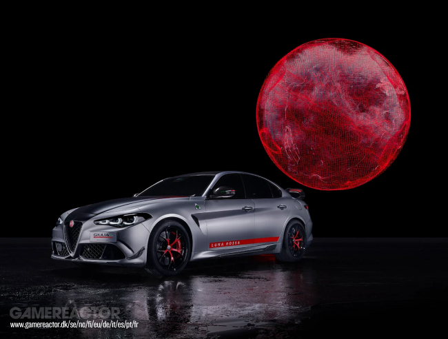 Endast tio i världen: Introduktion av nya Alfa Romeo Giulia Quadrifoglio Luna Rossa sportbil