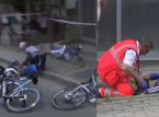 Mikel Landa kraschar allvarligt i Giro d'Italias första etapp