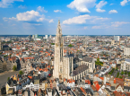 Fem d&ouml;da i en bostadsbrand i Antwerpen