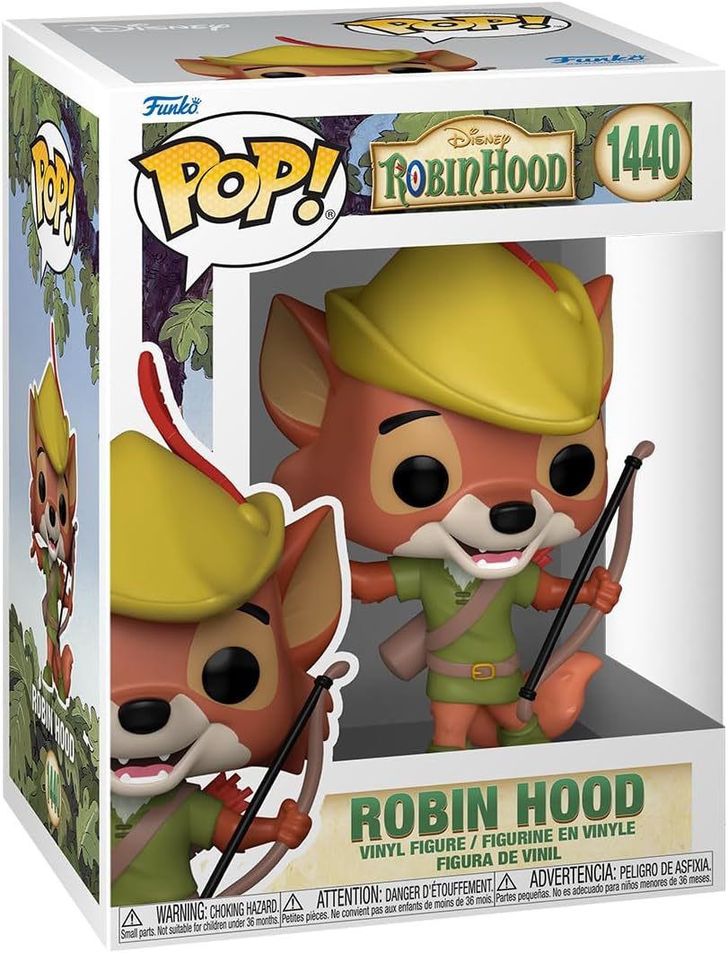 En ny serie Funko Pops baserade på Disneys Robin Hood har avslöjats