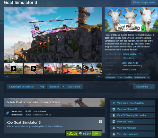 Goat Simulator 3