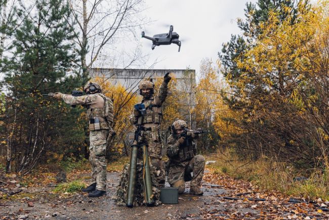 Danmark planerar drönarträning i Ukraina, vilket är den första i Europa