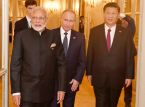 Xi, Putin och Modi m&ouml;ts i Kina f&ouml;r SCO-toppm&ouml;te