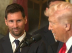 Leo Messi bes&ouml;ker Donald Trump i Vita huset: Hans ansikte n&auml;r han n&auml;mner Ronaldo