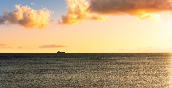 Observationer av drönare över norra Tyskland tyder på ett lastfartyg som senare lade till i Ryssland