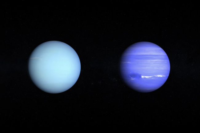 Uranus och Neptunus kan vara mycket stenigare inuti än man tidigare trott