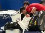 Novak Djokovic kr&auml;ks under match under brutala f&ouml;rh&aring;llanden i Shanghai