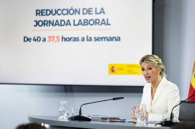 Spanien godkänner plan för att minska arbetsveckan till 37,5 timmar