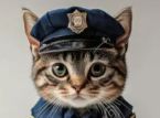 V&auml;gr&auml;ddning leder till en osannolik v&auml;nskap mellan polis och kattunge