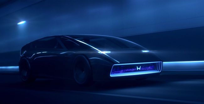 Honda Saloon är den Cyberpunk-bil vi behöver