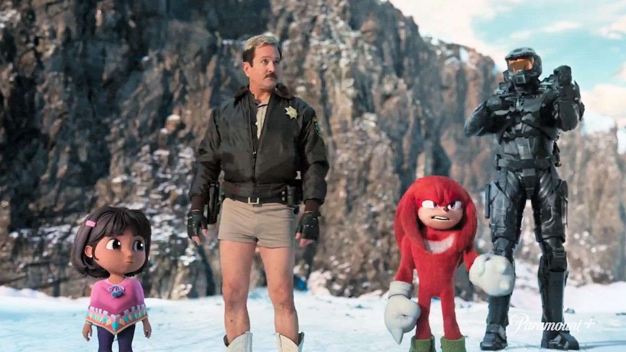 Master Chief och Knuckles dyker upp i ny Super Bowl-reklam - - Gamereactor