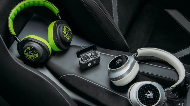 Lamborghini ha svelato la sua ultima collezione di dispositivi audio brandizzati