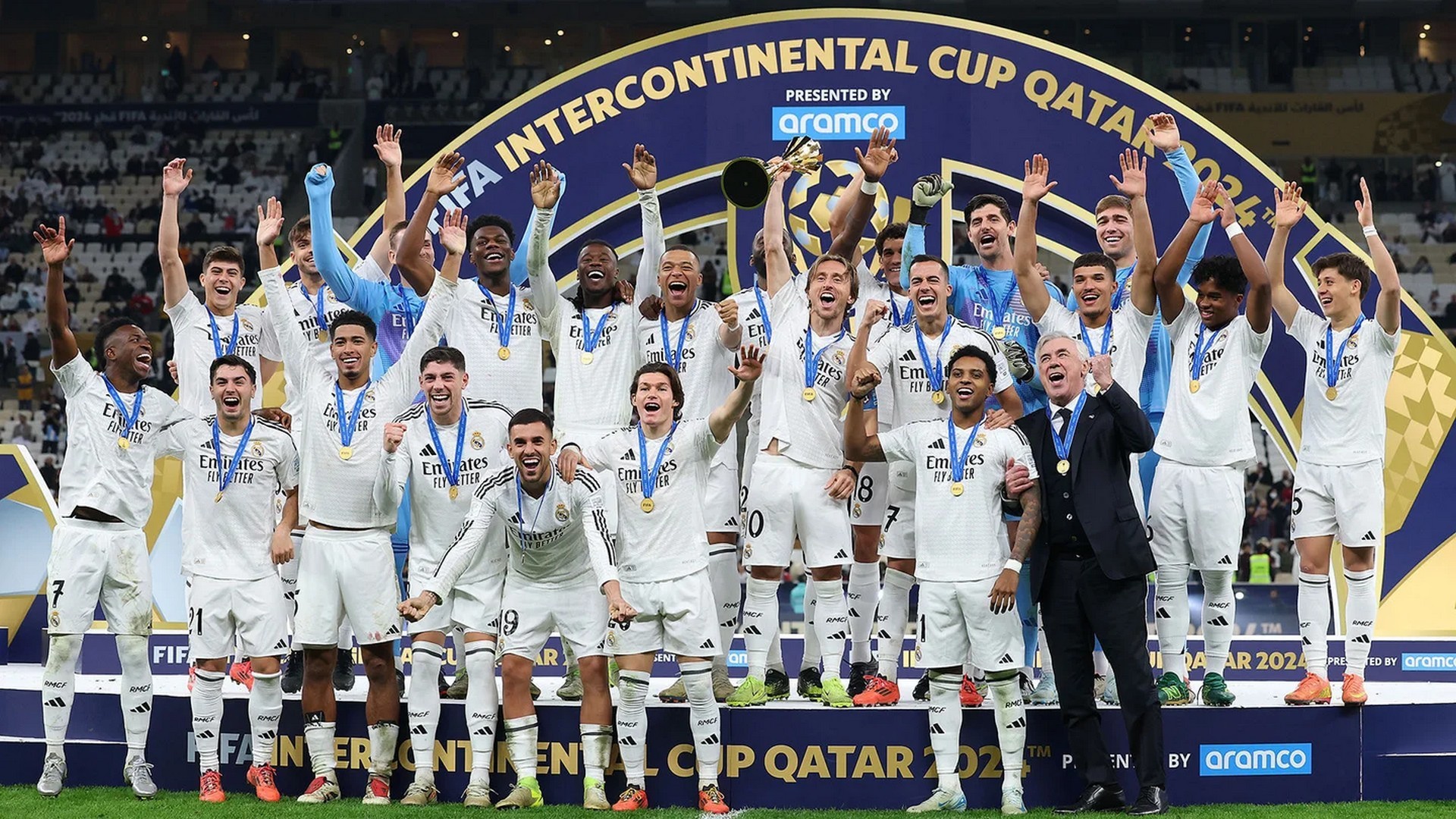 Real Madrid vinner ännu en final 2024, med mål av Mbappé, Rodrygo och Vini.