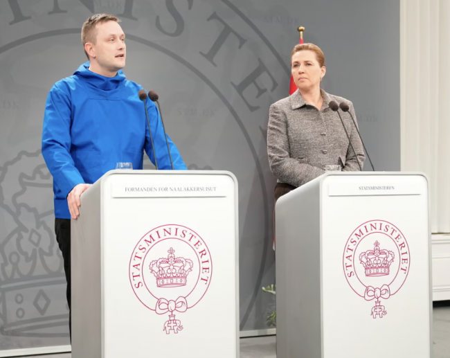 Grönland säger att de väljer Danmark framför USA