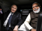 Putin och Modi h&aring;ller samtal i New Delhi