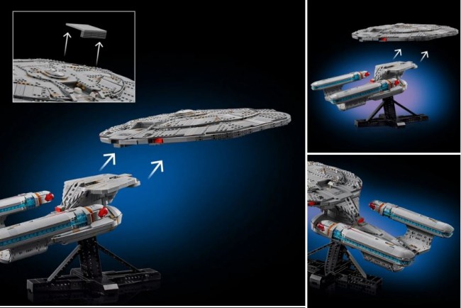 Lego flyger ut i rymden med U.S.S. Enterprise
