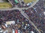 Serbiska protester eskalerar när studenter leder massiv demonstration mot järnvägskatastrof