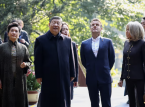 Macron och Xi h&aring;ller samtal i Chengdu
