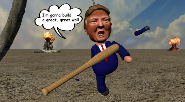 Topp 10 | Videospel med Donald Trump