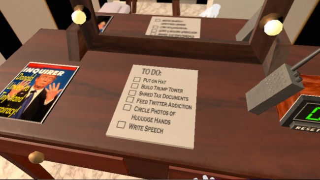 Topp 10 | Videospel med Donald Trump