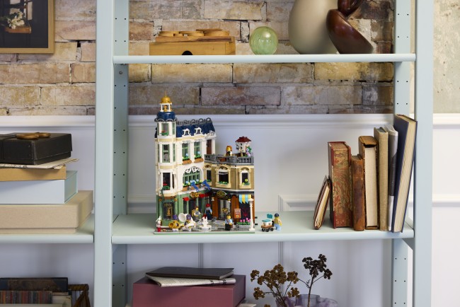 Utöka din Lego-stad med denna härliga och pittoreska shoppinggata