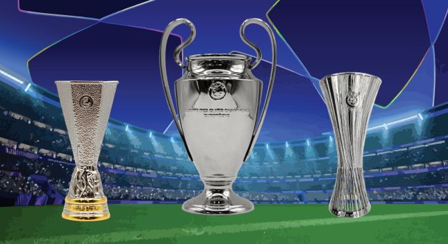 Champions League-, Europa League- och Conference League-finaler: Tider, arenor och lag