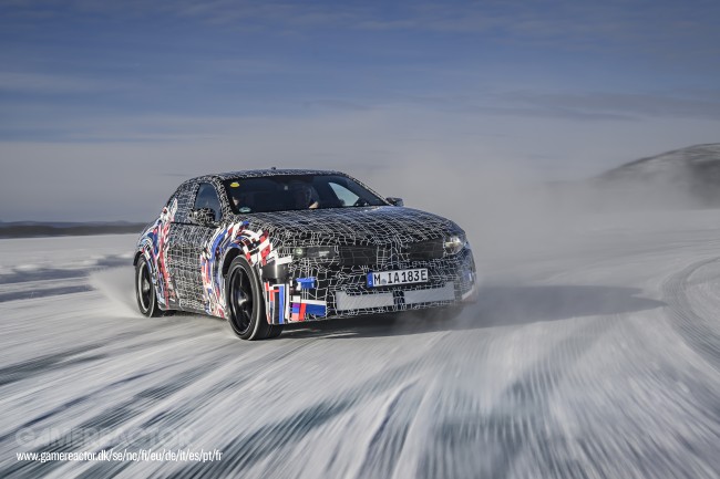 BMW presenterar nya M3 som ett helt elektriskt odjur