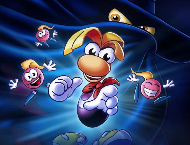 Detta ingår med den fysiska utgåvan av Rayman 30th Anniversary Edition