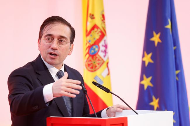 Spanien: Europeiska ledare måste ta itu med att förhindra att rysk aggression belönas