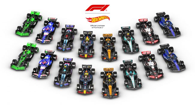 Formel 1 och Mattel samarbetar för Hot Wheels-kollektionen