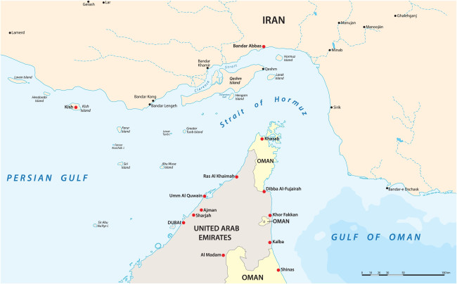 Iran stänger delvis Hormuzsundet när kärnenergisamtal med USA inleds