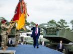Paraden i Washington firar 250-årsjubileet av armén på Donald Trumps 79-årsdag