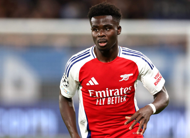 Arsenal säkrar Bukayo Saka till 2031, vilket gör honom till lagets bäst betalda fotbollsspelare
