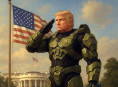 Vita huset släpper AI-bild med president Trump som Master Chief