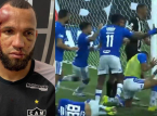 Brutal kamp p&aring; planen i Brasilien slutar med att 23 spelare blir utvisade och allvarliga skador